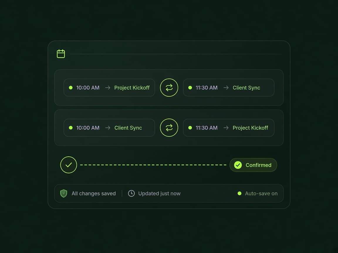 Reschedule flows without restarting enquiries