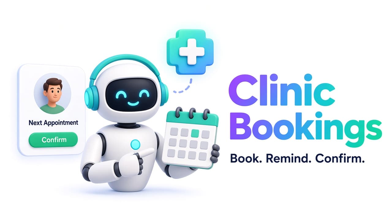 Clinic bookings with Appointment Scheduler