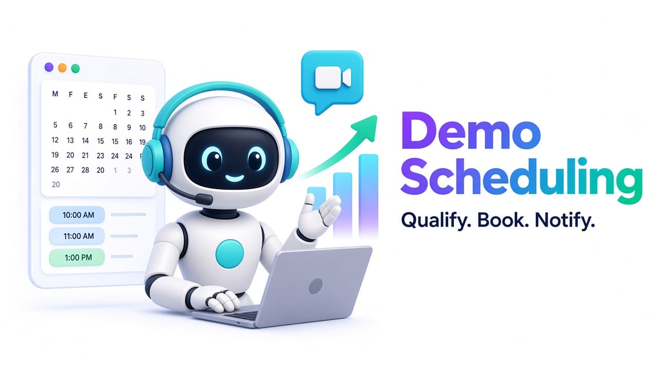 Demo scheduling with Appointment Scheduler