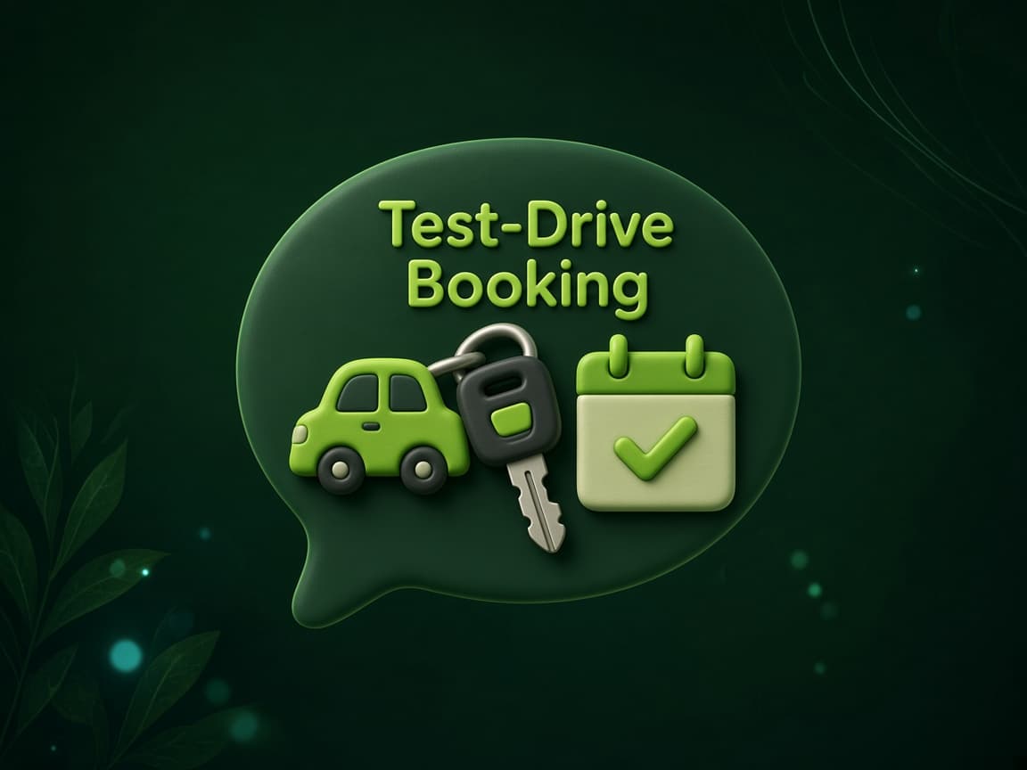 Test-drive booking workflows