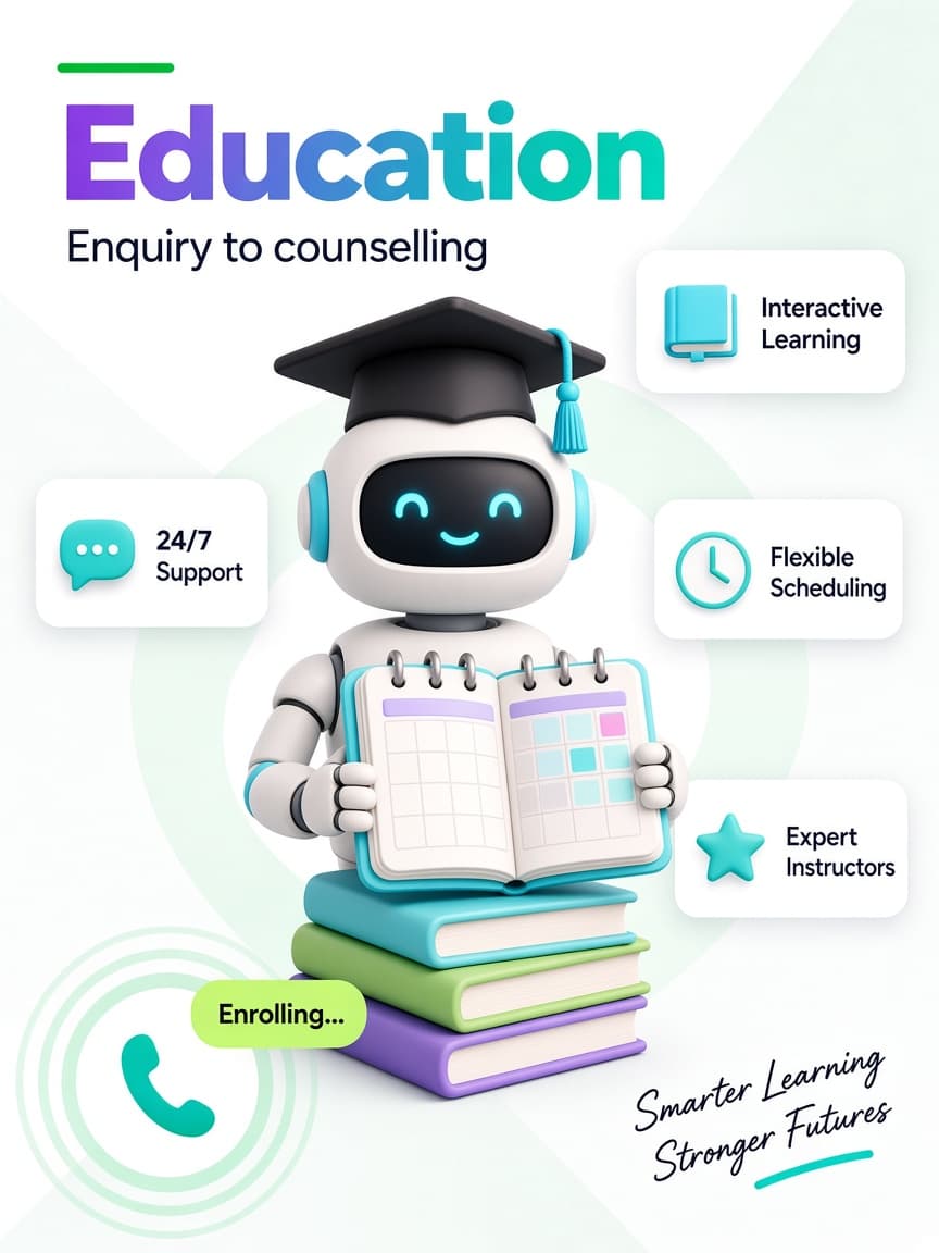 Education & Training — enquiry to counselling