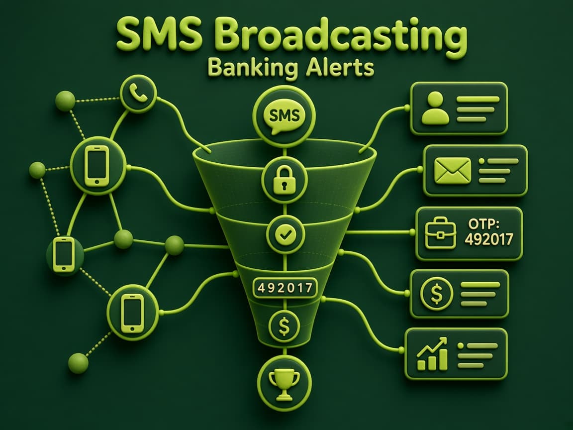SMS Broadcasting for banking