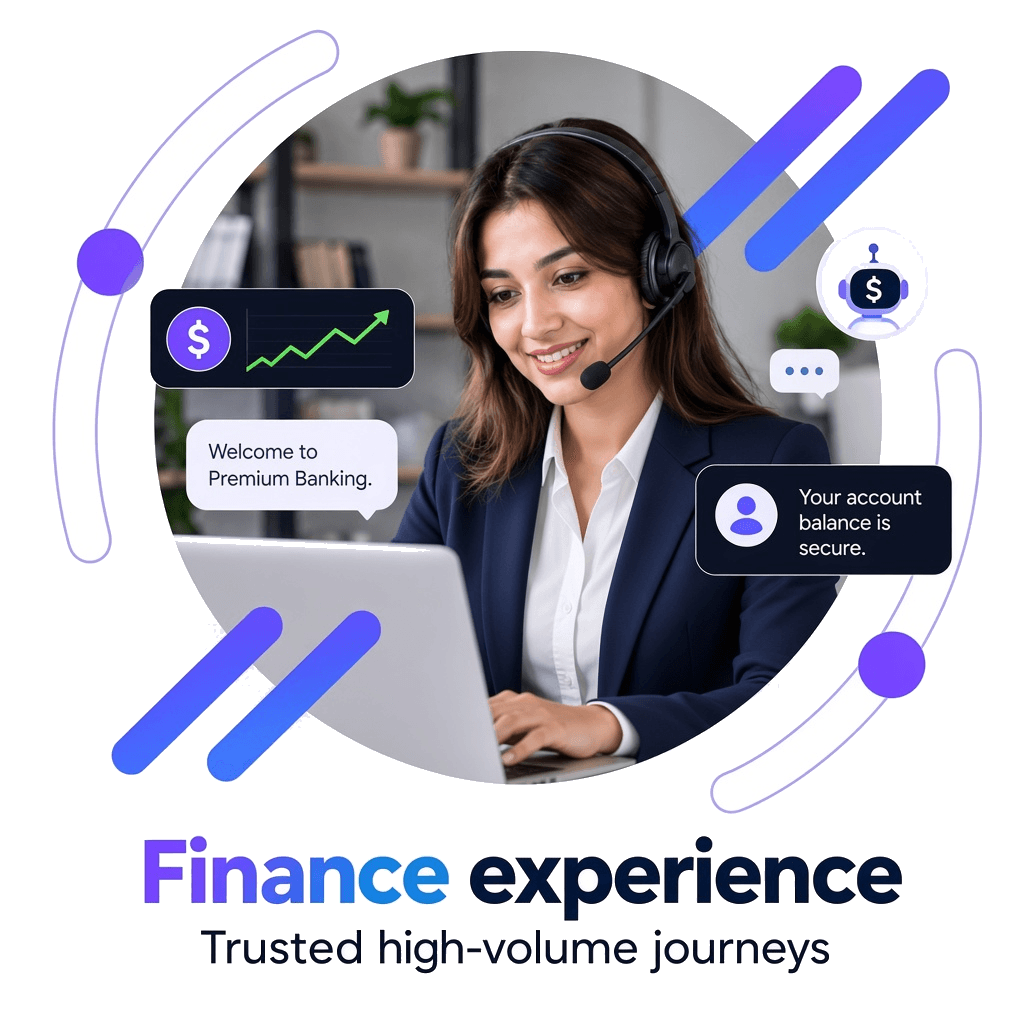 Finance conversation experience