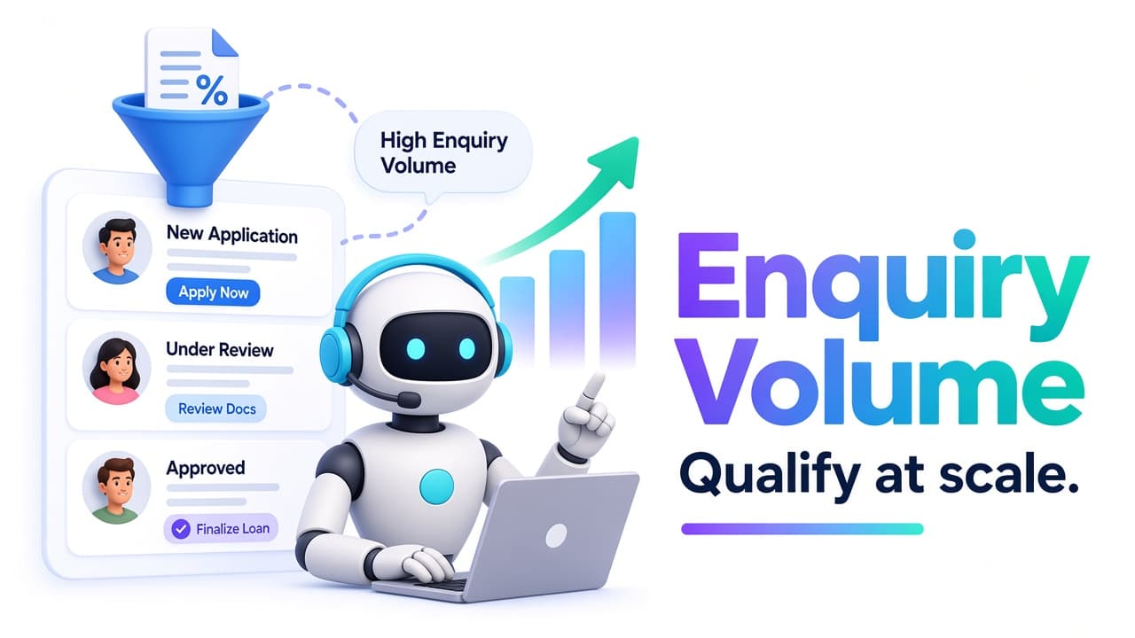 High enquiry volume