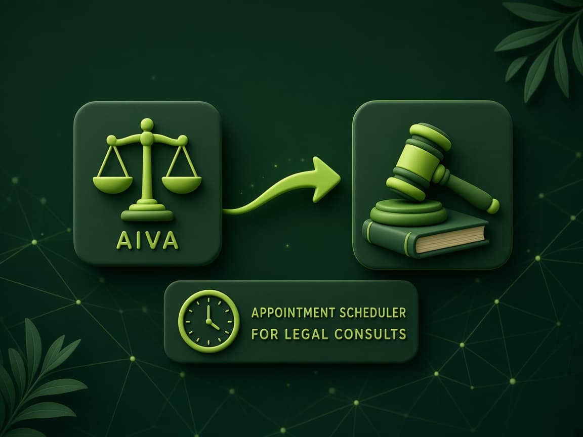 Appointment Scheduler for legal
