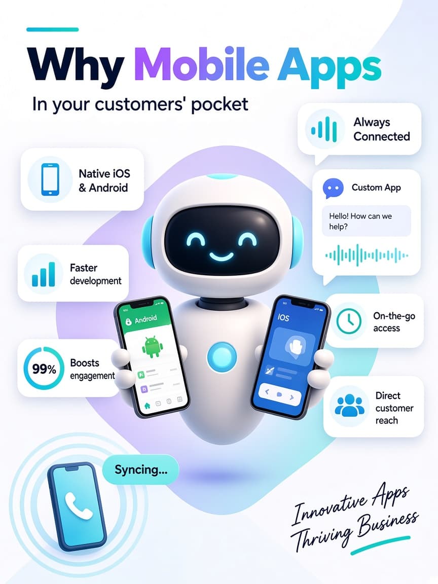 Why Mobile App Development — in your customers' pocket