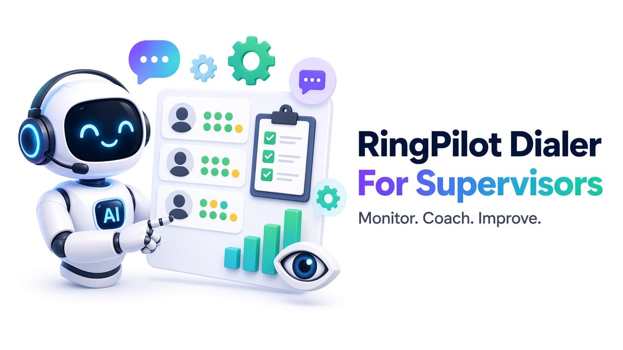 RingPilot for supervisors — monitor, coach, improve