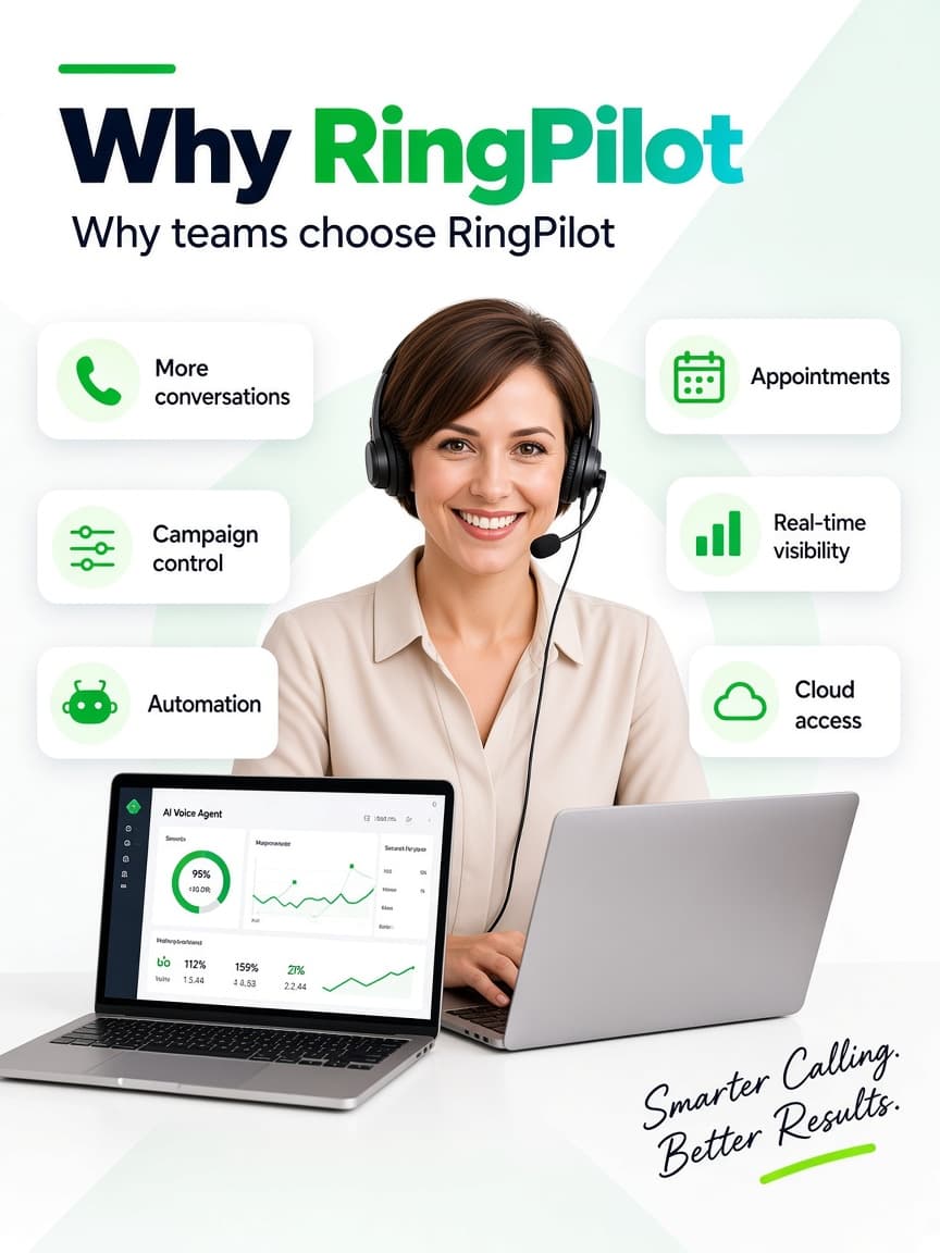Why teams choose RingPilot — smarter calling, better results