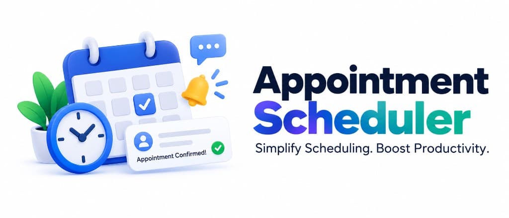 Appointment Scheduler — simplify scheduling, boost productivity
