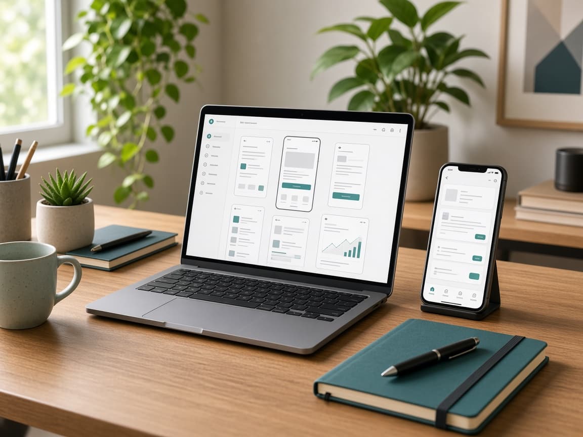 Mobile app design for Android, iOS, Flutter, and React Native