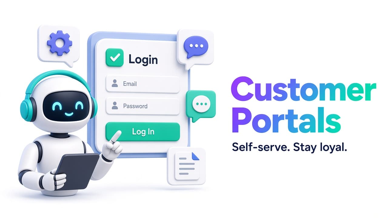 Customer portals with Software Development