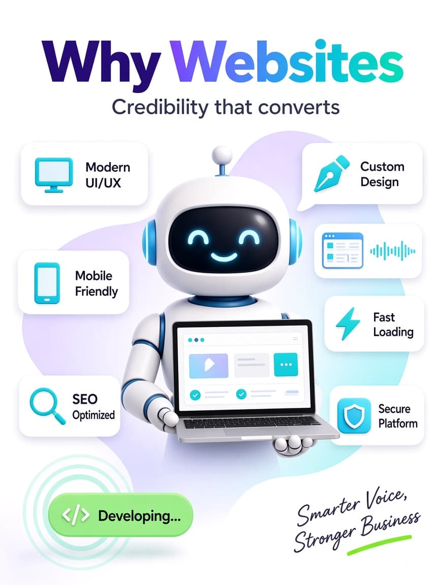 Why Website Development — credibility that converts